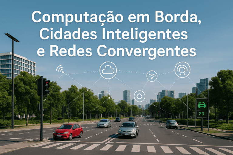 Computação em borda aplicada a cidades inteligentes com redes convergentes em ambiente urbano moderno