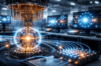 Computação quântica aplicada em redes avançadas com infraestrutura de laboratório quântico e interconexões de alta precisão