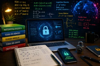 Matemática Discreta Aplicada à Segurança e Criptografia Digital em ambiente tecnológico com algoritmos criptográficos e proteção de dados