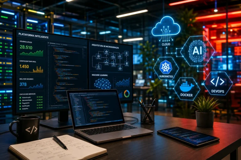 Engenharia de Software Moderna para Plataformas Inteligentes com inteligência artificial, computação em nuvem e arquitetura de microserviços