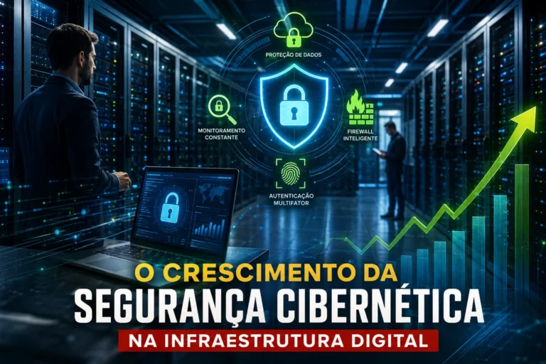 O Crescimento da Segurança Cibernética na Infraestrutura Digital