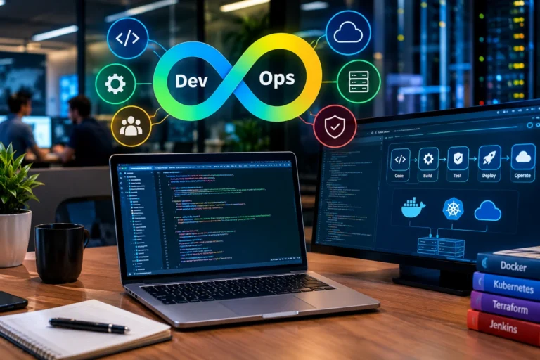 DevOps e automação de deploy em ambientes corporativos com pipeline CI/CD