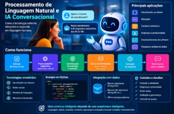 Processamento de Linguagem Natural e IA Conversacional com inteligência artificial